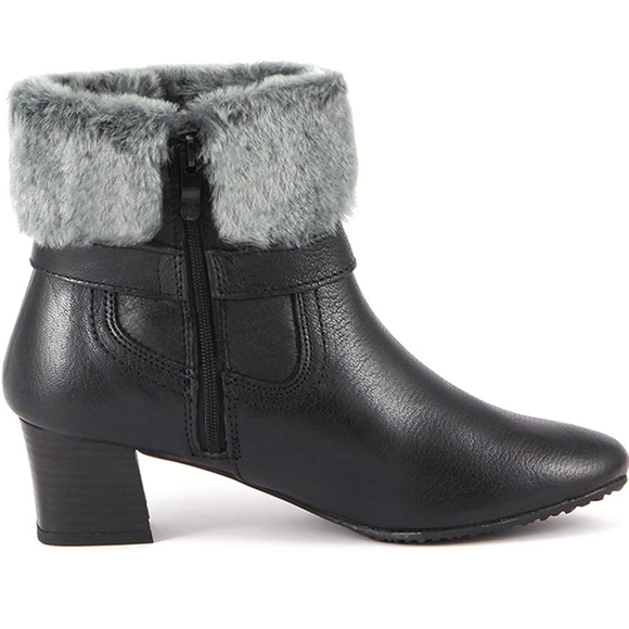 Bussola Barbados Beatrice Women 2 Way Foldable Ankle Boots - Picture 5 of 7